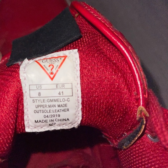 Guess Mens High Top Shoes - Picture 3 of 3